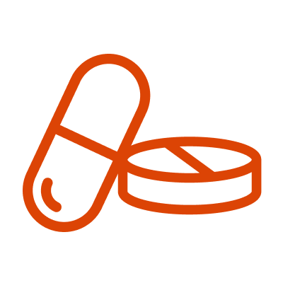 medication red icon